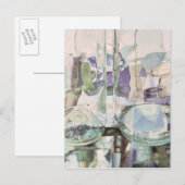 Green Transparency Briefkaart (Voorkant / Achterkant)