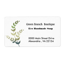 Green Tree Branches Handmade Boutique Business