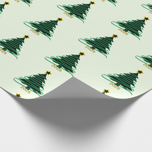 Green Tree Cadeaupapier (Hoek)
