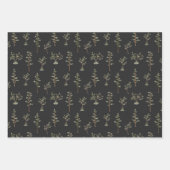 Green Tree Forest-patroon Inpakpapier Vel (Voorkant 2)