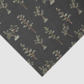 Green Tree Forest-patroon Tissuepapier (Detail)