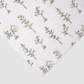 Green Tree Forest Woodland Pattern Tissuepapier (Detail)