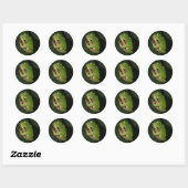 Green Tree Frog Sticker (Vel)