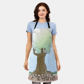 GREEN TREE SCHORT (Gedragen)