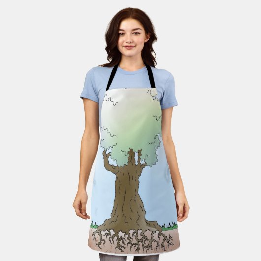 GREEN TREE SCHORT (Gedragen)