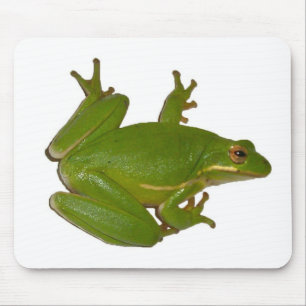 Green Treefrog Mousepad Muismat