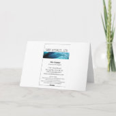 Green Trees 2025 - Christmas/Holiday Card Bedankkaart (Achterkant)