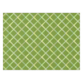 Green Trellis Pattern Tafelkleed (Voorkant (Horizontaal))