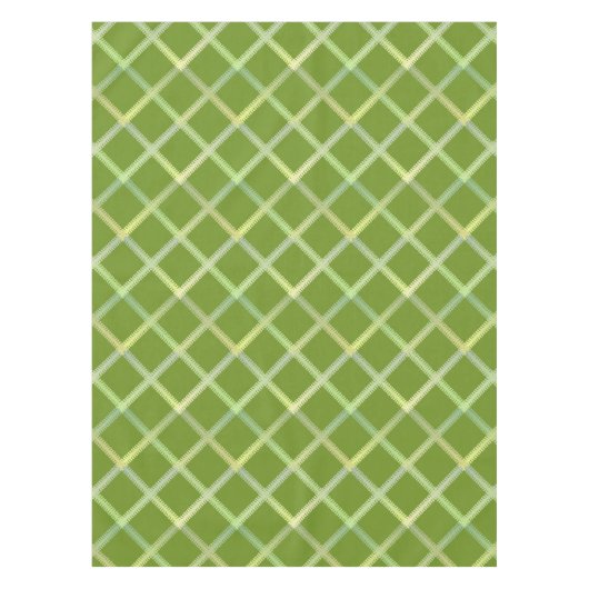 Green Trellis Pattern Tafelkleed (Voorkant)