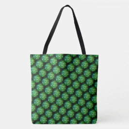 "Green Trellis" schouder Tas