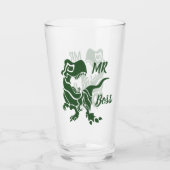 Green Trex de baas Dino Glas (Voorkant)