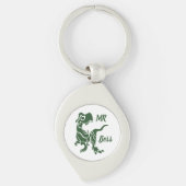 Green Trex de baas Dino Sleutelhanger (Voorkant)