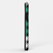 Green Triangle Harlequin Case-Mate iPhone Case (Achterkant/rechts)