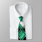 Green Triangle Harlequin Stropdas (Gebonden)