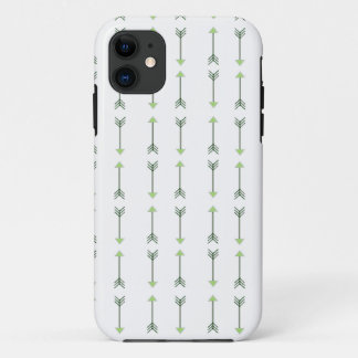 Green Tribal Arrow Pattern Case-Mate iPhone Case
