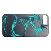 green tribal dragon phone case (Achterkant (Horizontaal))
