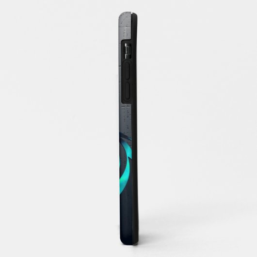 green tribal dragon phone case (Achterkant/links)