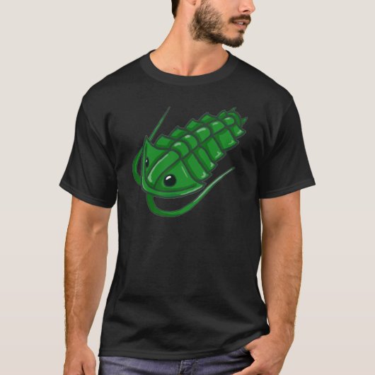 Green Trilobite T-shirt (Voorkant)