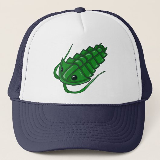 Green Trilobite Trucker Pet (Voorkant)