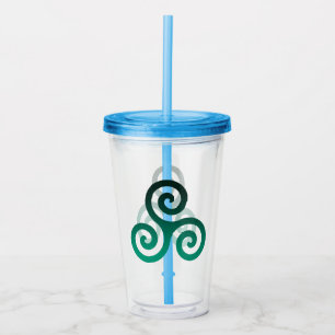 Green Tris Acryl Drinkbeker