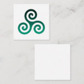 Green Tris Informatiekaartje (Voorkant / Achterkant)