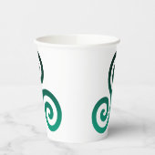 Green Tris Papieren Bekers (Links)