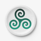 Green Tris Papieren Bordje (Voorkant)