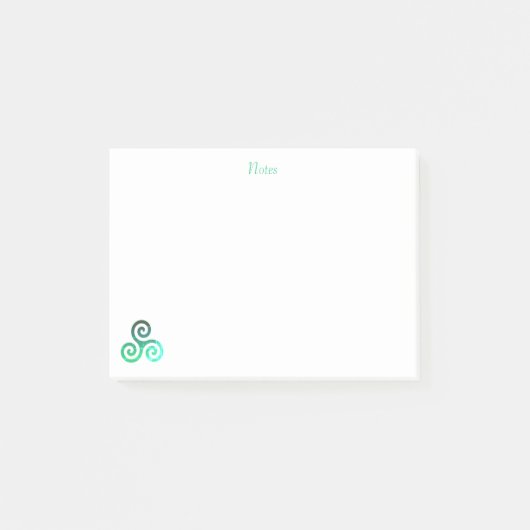 Green Tris Post-it® Notes (Voorkant)