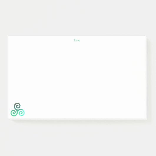 Green Tris Post-it® Notes (Voorkant)