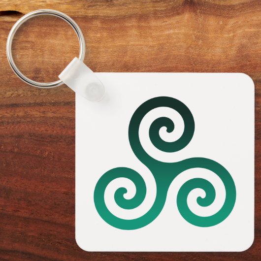 Green Tris Sleutelhanger (Voorkant)