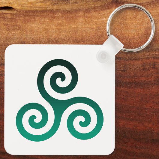 Green Tris Sleutelhanger (Achterkant)