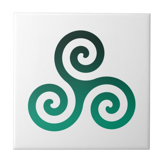 Green Tris Tegeltje (Voorkant)
