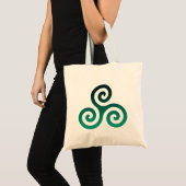 Green Tris Tote Bag (Voorkant (product))