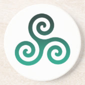 Green Tris Zandsteen Onderzetter (Voorkant)