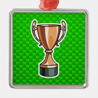 Green Trophy Metalen Ornament