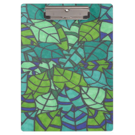 Green Tropical Leaves Klembord