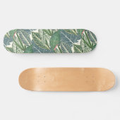 Green Tropical Leaves Persoonlijk Skateboard (Horizontaal)