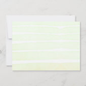 Green Tropical Mahalo - Hartelijk dank Bedankkaart (Achterkant)