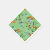 Green Tropical Paradise Party Napkins Servet (Hoek)