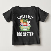 Green Truck Safari Animals World's Best Big Sister (Voorkant)