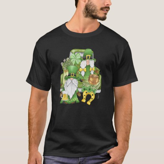 Green Truck St. Patricks Day T-shirt (Voorkant)