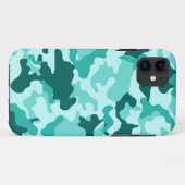Green Turquoise Camo iPad 5 Hoesje (Achterkant (horizontaal))