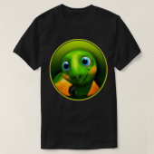 Green Turtle Baby 3D T-shirt (Design voorkant)