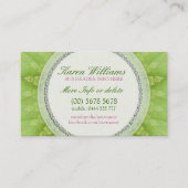 Green Turtle Energy New age Holistic Visitekaartje (Voorkant)