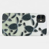 Green Turtle iPhone Case (Achterkant (horizontaal))