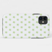 Green Turtle Pattern iPhone Case (Achterkant (horizontaal))