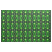 Green Twist Abstracte Art Stof (Yard (91,4 cm))