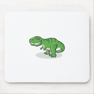 Green Tyrannosaurus Rex (T-Rex) Dinosaur Muismat