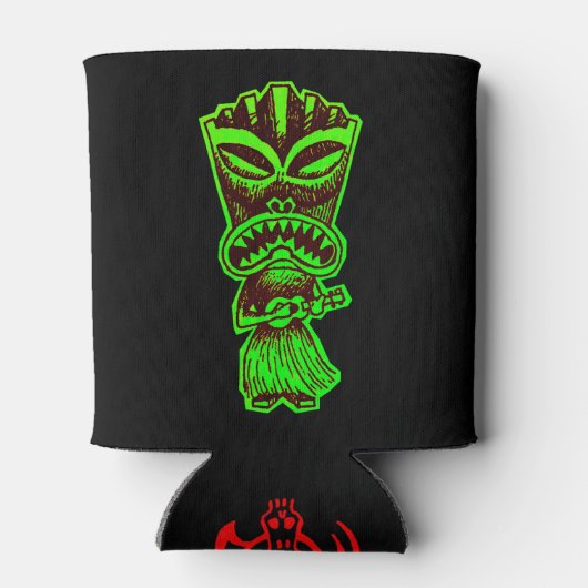 Green Uka Tiki Blikjeskoeler (Achterkant)