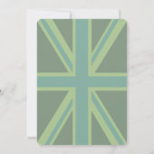 Green Union Jack Flag Decor (Achterkant)
